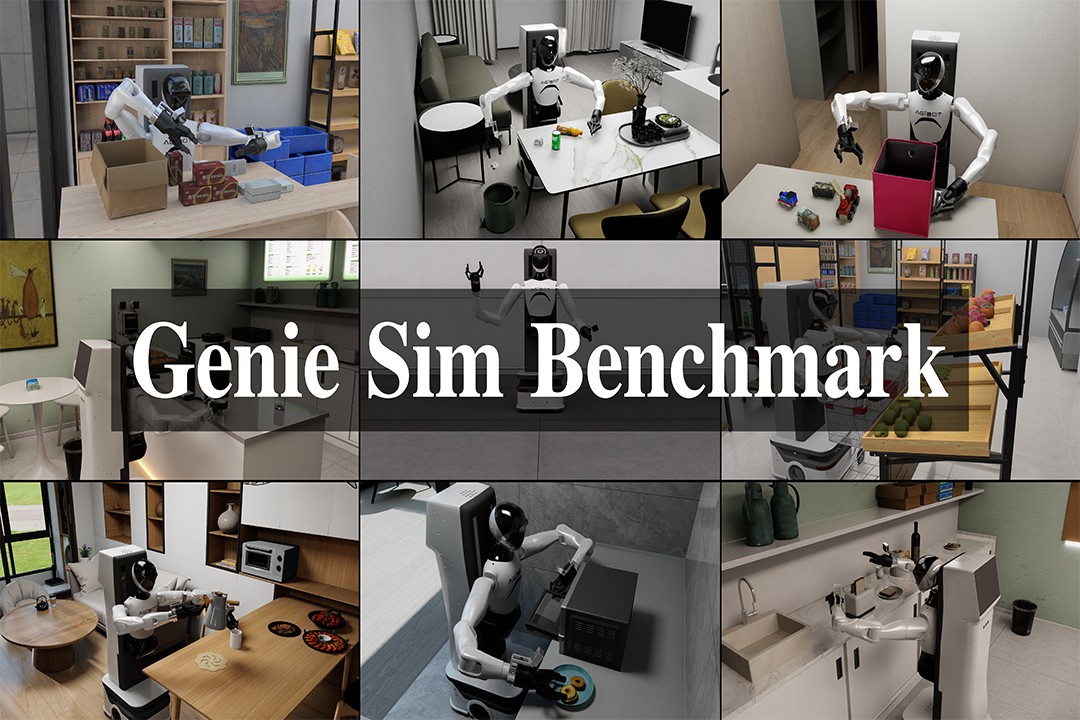 再掀开源浪潮！雷火竞技机器人发布并开源仿真评测工具Genie Sim Benchma...